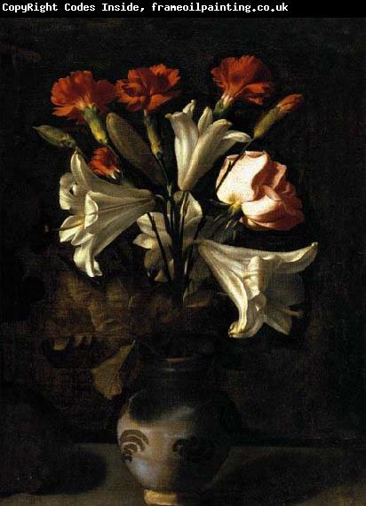 Juan de Flandes Vase of Flowers